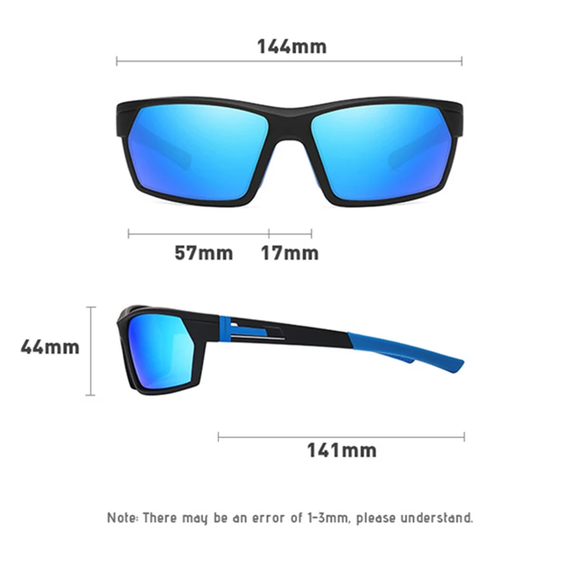 Gafas de sol con dioptrías, lentes de visión nocturna graduadas, antideslumbrantes, para conducción deportiva, de 0 a 0,5 a 0,75