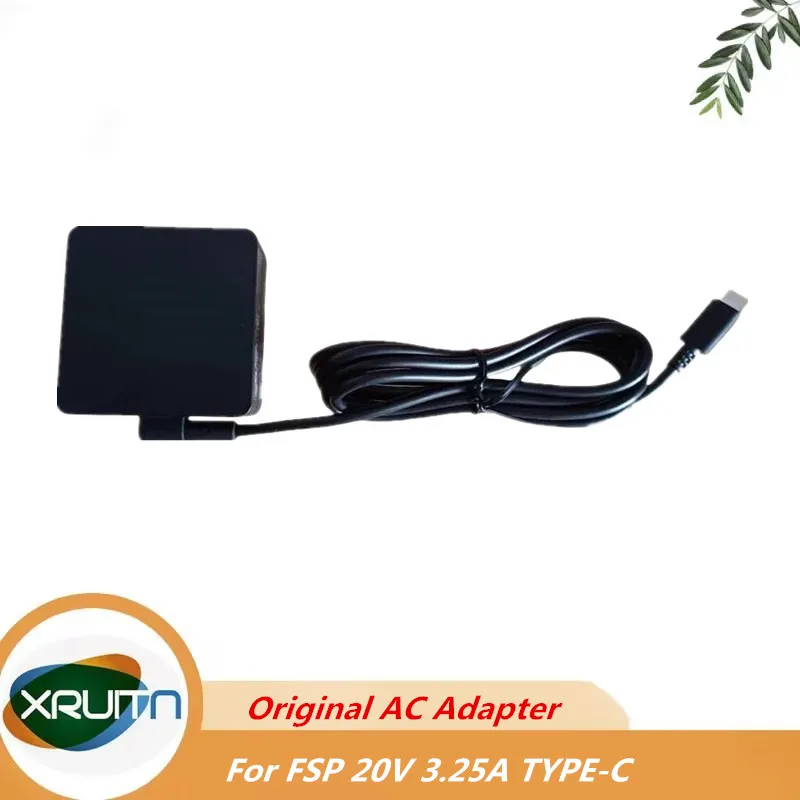 Genuine 20V 3.25A 65W AC Adapter FSP FSP065-A1BR3 Laptop Charger for Intel NUC M15 USB-C Power Supply 5V/3A 9V/3A 12/3A 15V/3A