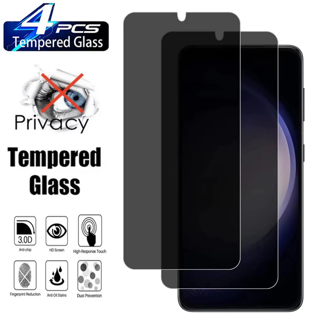 

1-4PCS Anti-Spy Temered Glass For iPhone 16 Pro Max 17 15 16 14 11 12 13 Mini Air 7 XR XS Max 6 7Plus 8 Screen Protector Privacy