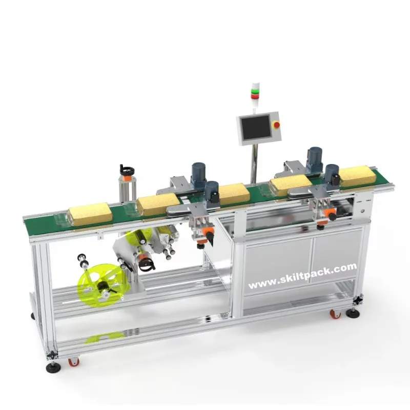 China Plastic Cup Bottom Surface Side Sticker Labeler