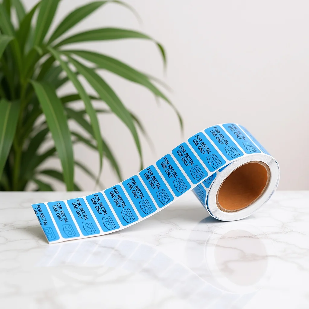 

1 Roll Rectal Use Only Stickers Funny Prank Labels for Party Office Laptop Water Bottle Decorative Decals Halloween Stickers