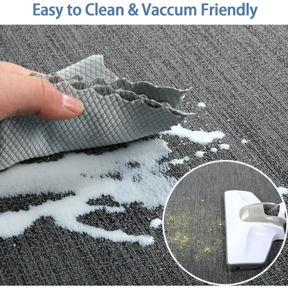 Alas Kursi untuk Lantai Kayu & Keramik, 47 inci x 60 inci, Alas Kursi Kantor Tugas Berat untuk Kursi Beroda, Anti Selip, Tidak Melengkung, Pelindung Lantai