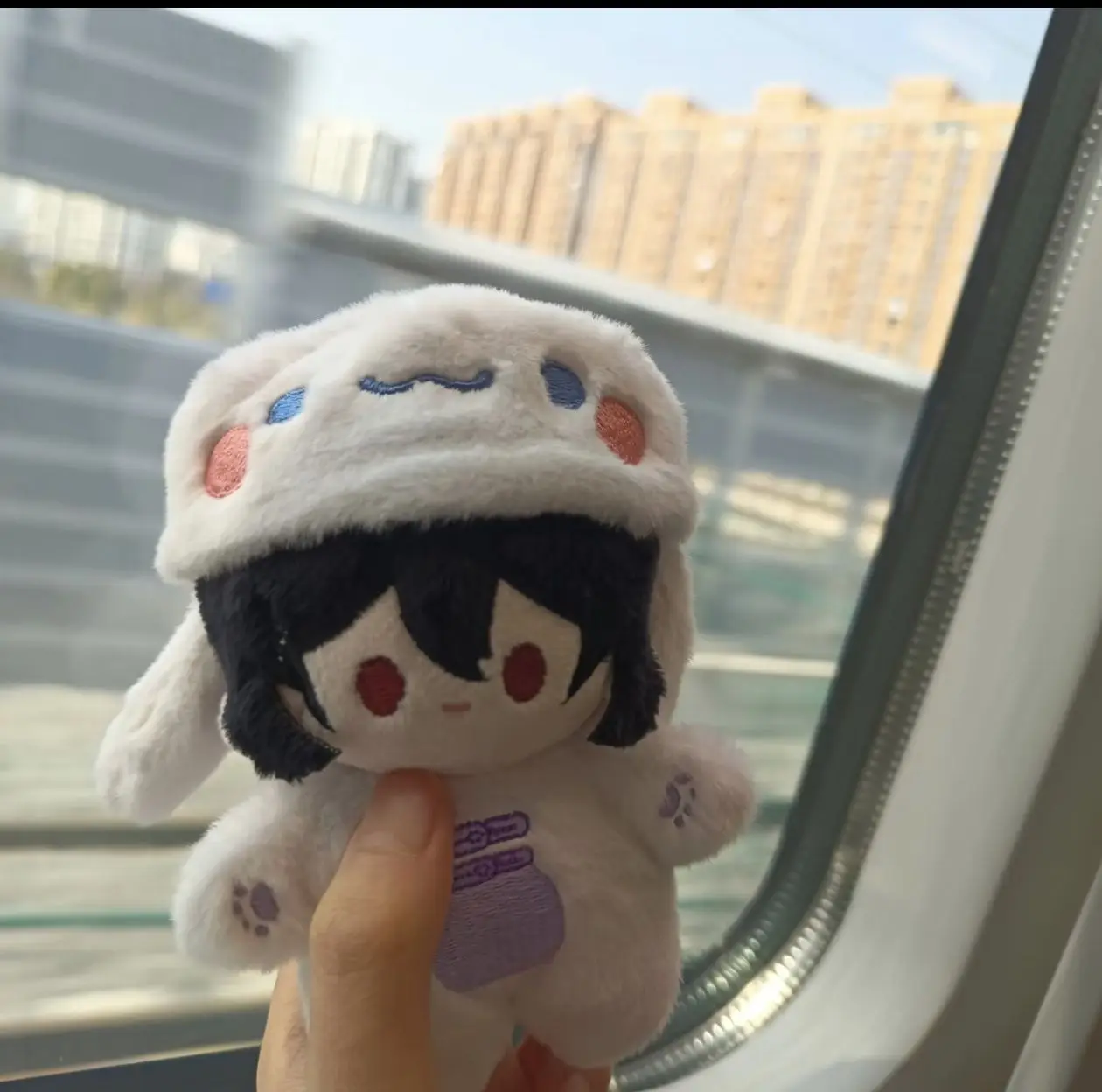 Bungou الكلاب الضالة Gogol Dostoevsk أفخم المفاتيح أنيمي الشكل محشوة دمية حقيبة قلادة تأثيري الزي ملحق فستان لعبة #6