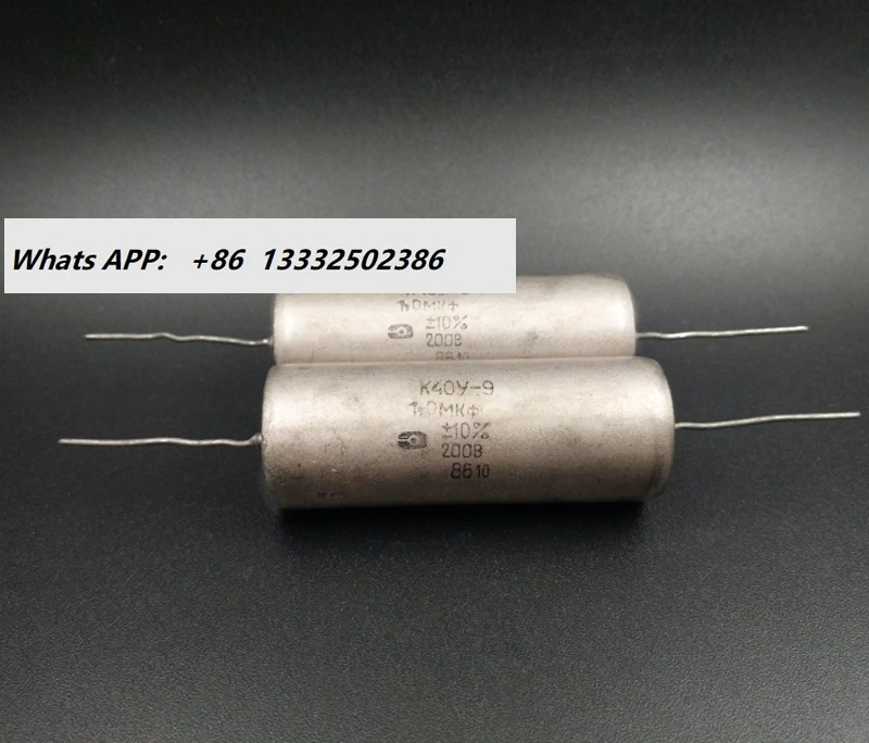 2Pcs 1uF 200V oil immersion, coupling, speaker frequency division capacitor