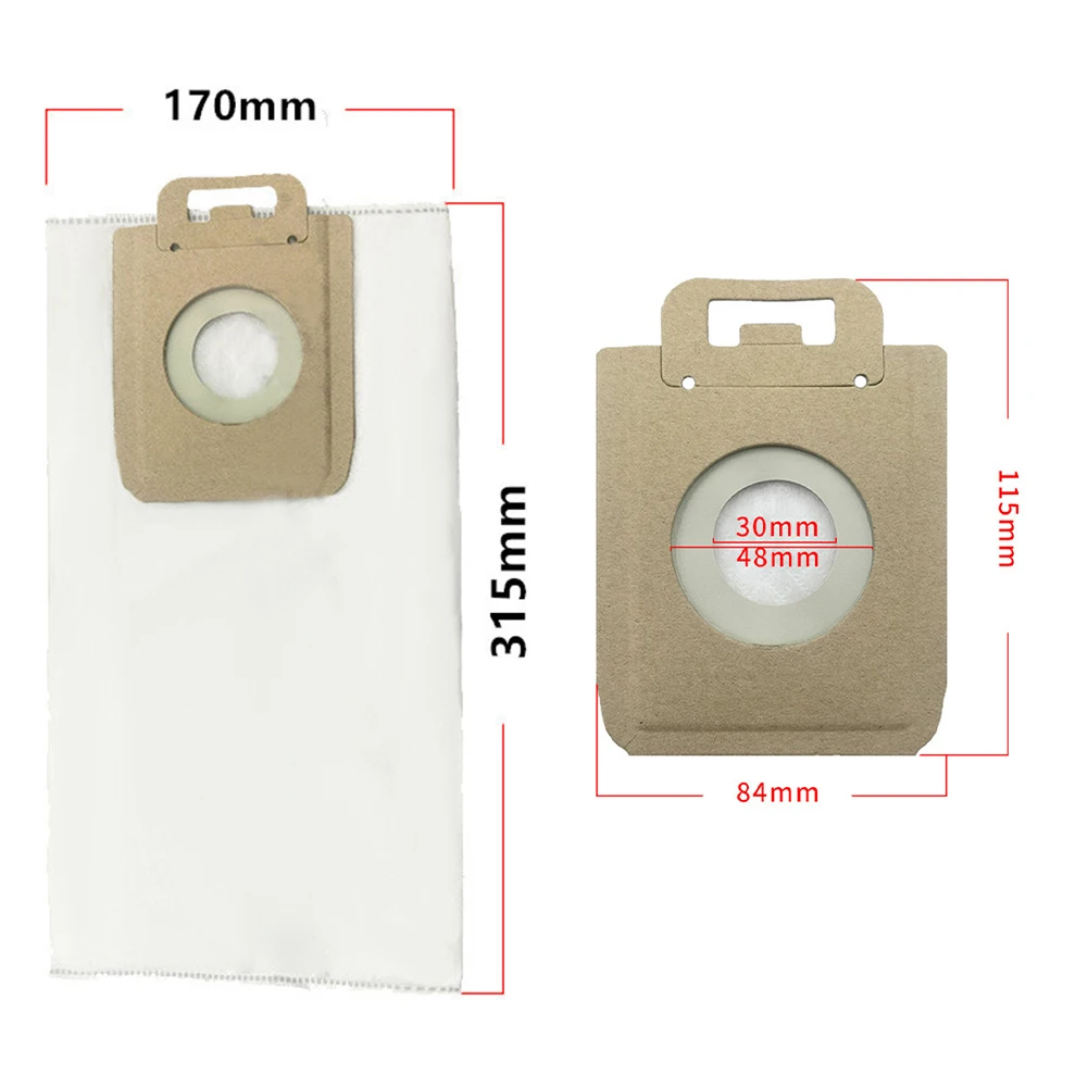 4 Pcs Dust Bags And Filter Pack For Nilfisk P10 P12 P20 128389187 Power Series Sweeping Robot Vacuum Cleaner Accessories