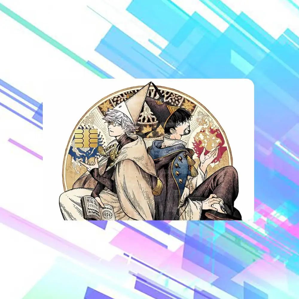 Witch Hat Atelier Anime  Sticker Film Tape Skin for Credit Card Debit Card Waterproof Stickers Cartoon