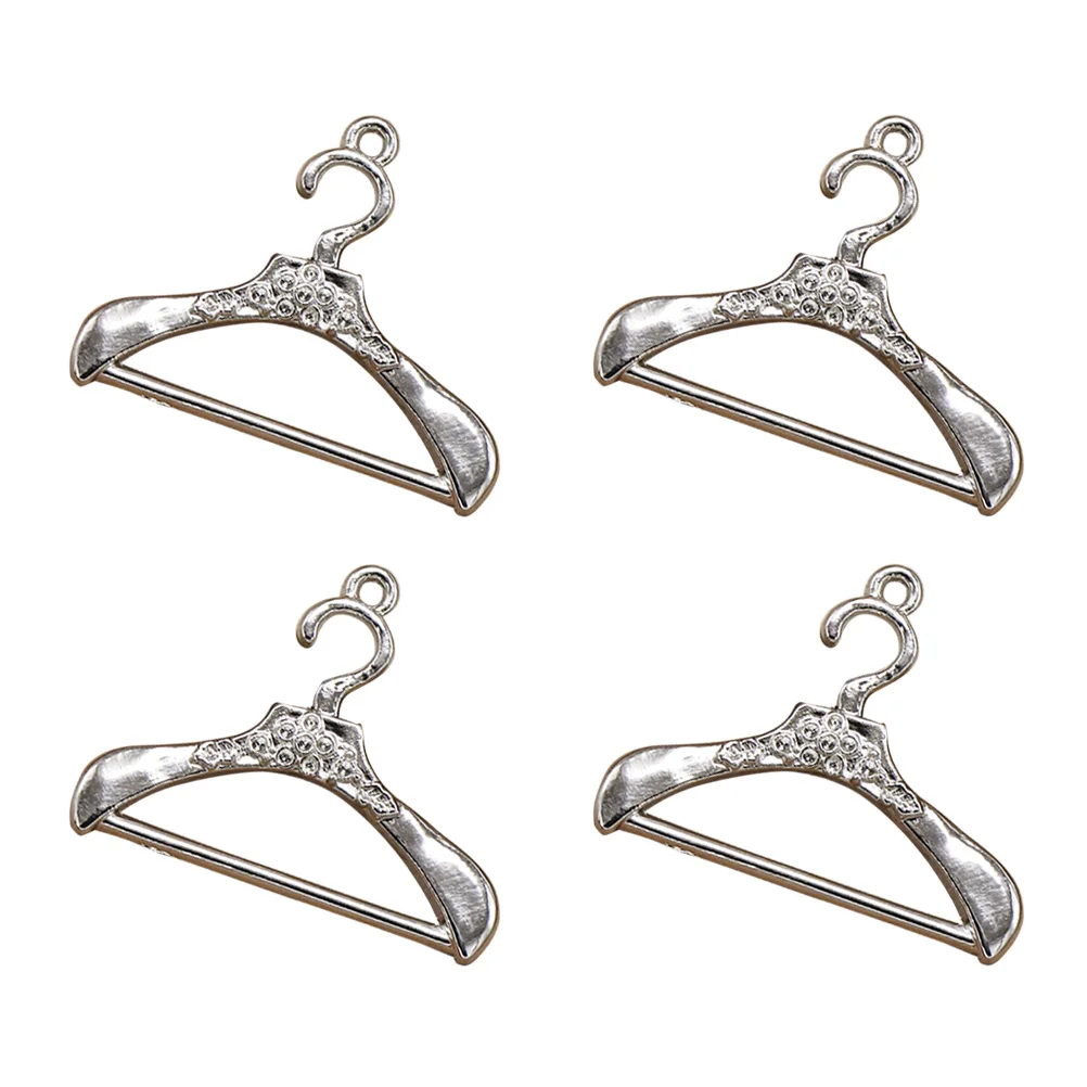 

20 шт., вешалка для пальто из сплава, подвески, серебряные аксессуары для самостоятельного изготовления ювелирных изделий для ожерелья, браслета, брелок для скрапбукинга