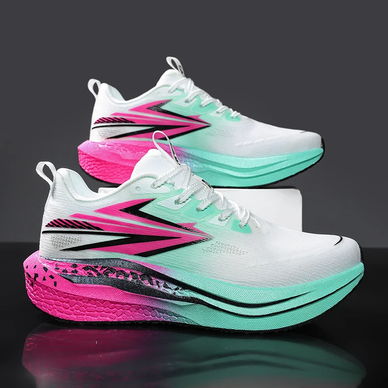 

Кроссовки для бега Marathon Sports: мужские и женские, дышащие, легкие, удобные, спортивные, с нескользящей подошвой и карбоновой пластиной