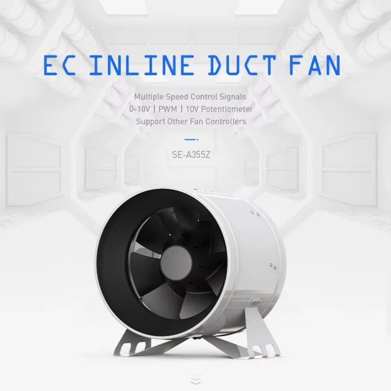 

14-дюймовый канальный вентилятор смешанного потока EC