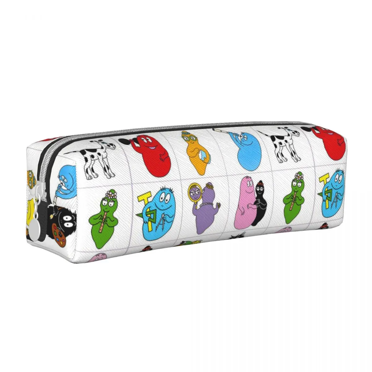 Les Barbapapa Collage Pencil Cases Parent Child Animation Pencilcases Pen Box Kids Large Storage Bags Office Gifts Stationery