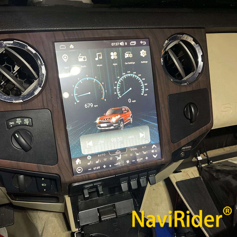 New 12.1'' Android Touch Screen For Ford F250 F350 Heavy Duty Truck Car GPS Navigation Auto Multimedia Player Head Unit Carplay
