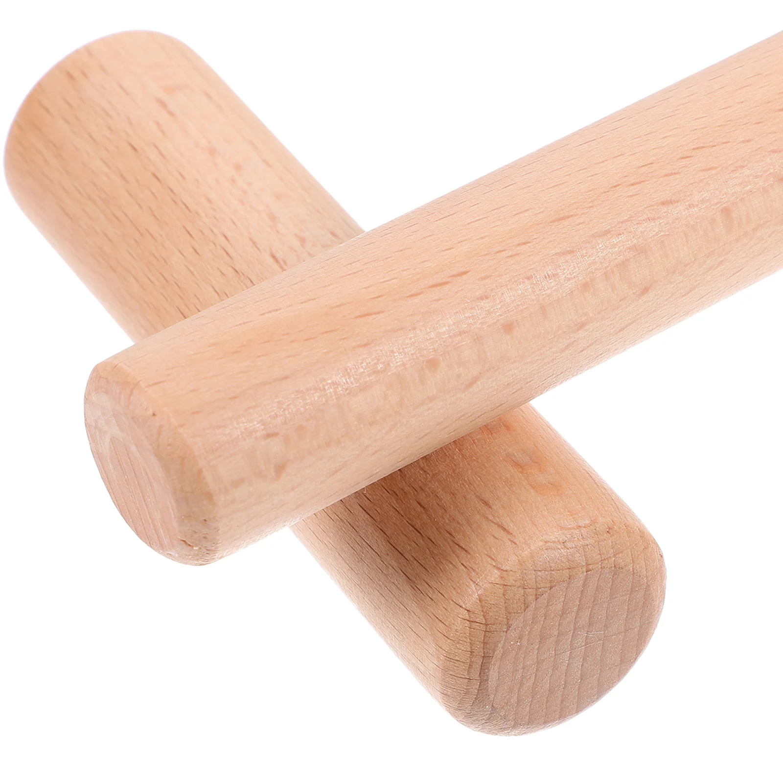 Clothes Hanger Wooden Towel Rack Single Bar Simple Magnetic Attraction No Punch