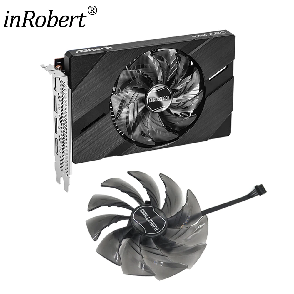 For Asrock Arc A380 6GB Challenger ITX OC Video Card Fan 95MM CF1010H12S Graphics Card Replacement Fan