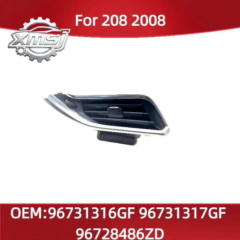 

96731316GF 96731317GF 96728486ZD Para Peugeot 208 2008, Distribuidor de Aire del Calefactor, Salida de Aire Acondicionado, Palan