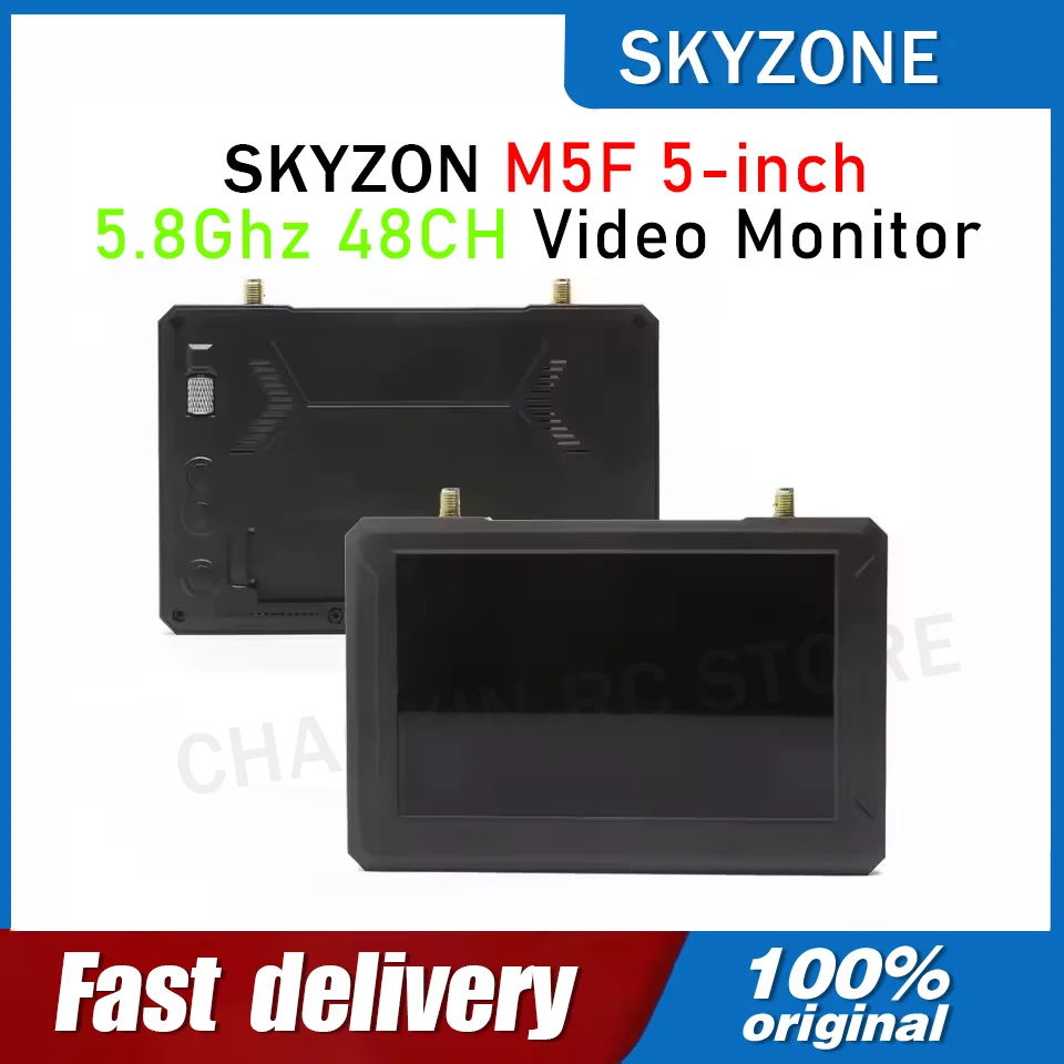 SKYZONE M5 M5F 5-inch FPV 5.8Ghz 48CH Video Monitor With DVR For Racing Plane RC Quadcopter FPV Multicopter Part Monitor