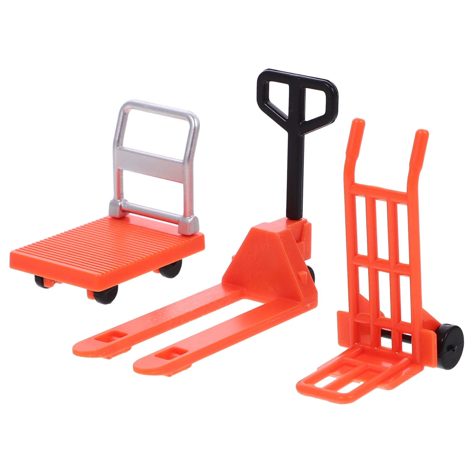 Road Traffic Toys Miniature Moving Tool Platform Cart Automotive Tools Forklift Gadgets Small Construction