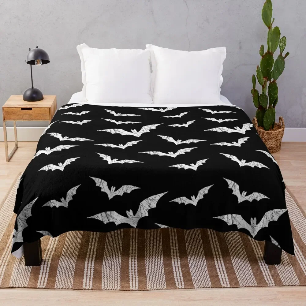 

Bats Pattern Throw Blanket blankets ands Decorative Throw bed plaid For Baby Hair Blankets