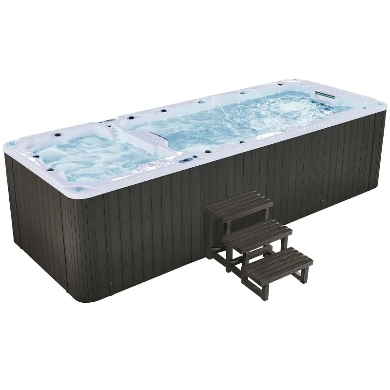 Outdoor Jacuzzi Engineering Swimming Pool Automatic Heating Thermostatic Bath