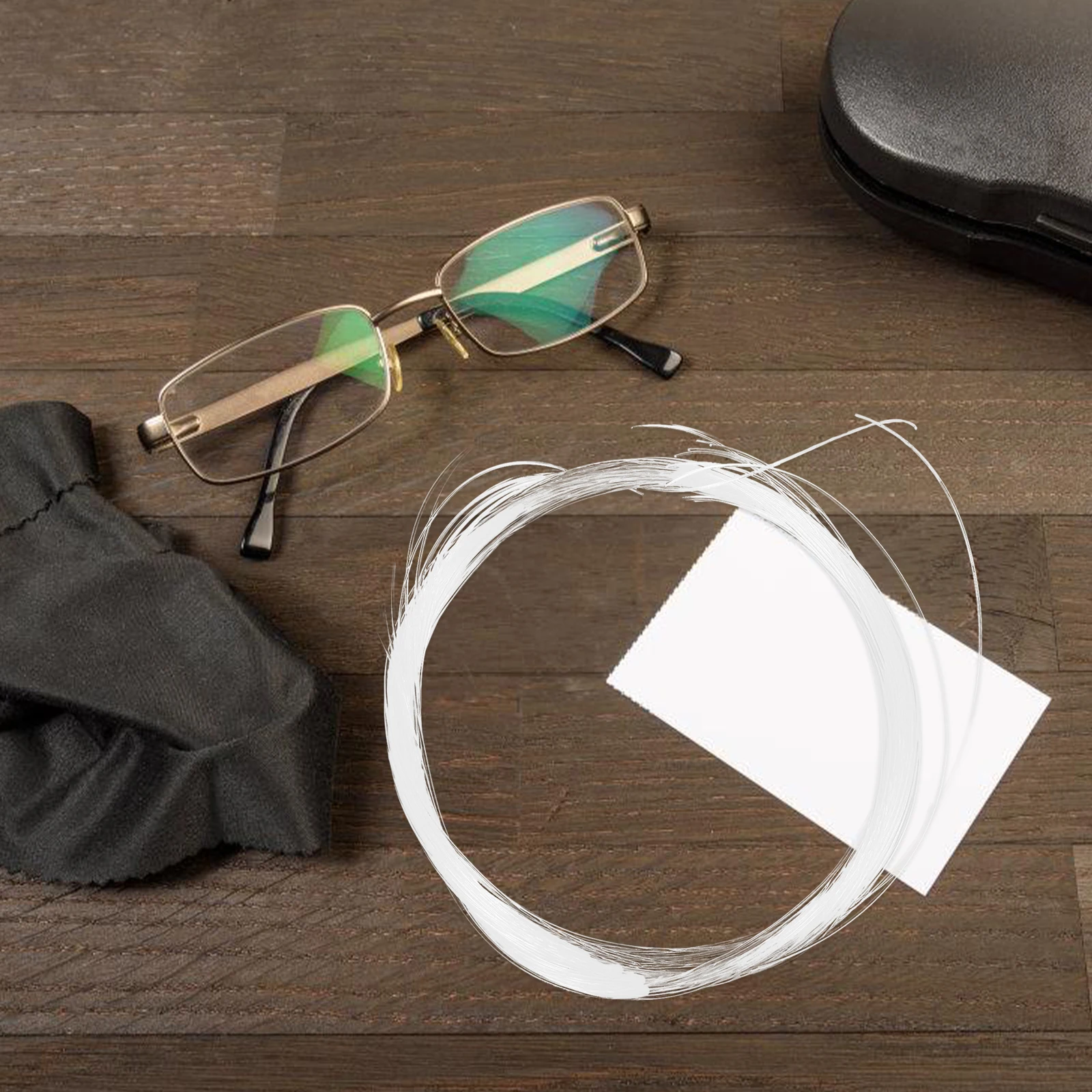 

1 Repair String Sturdy Fixing Thread for Semi-Rimless Eyewear Maintenance Repairing Supply Eyeglasses Repair Tool