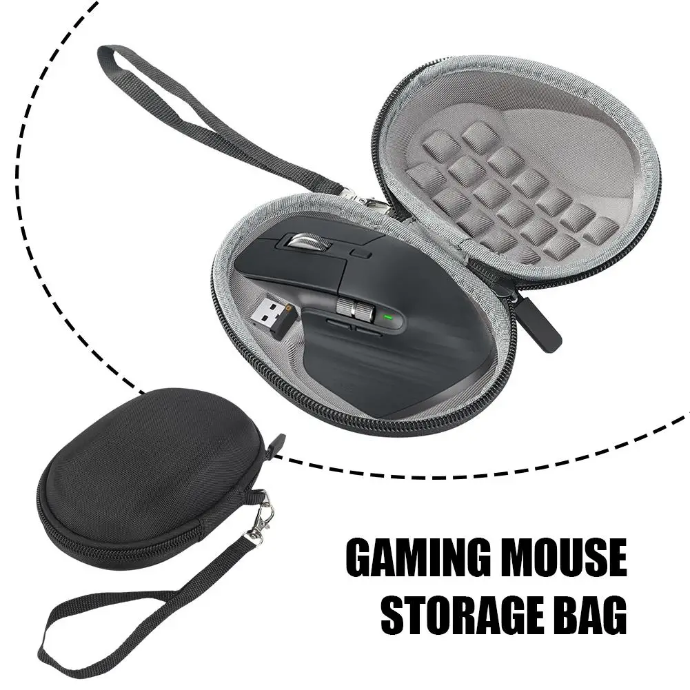 For Logitech MX Master3 Wireless Mouse Box Storage Waterproof Storage Mouse Anti Portable Bag Accessories Drop Bag V0O1