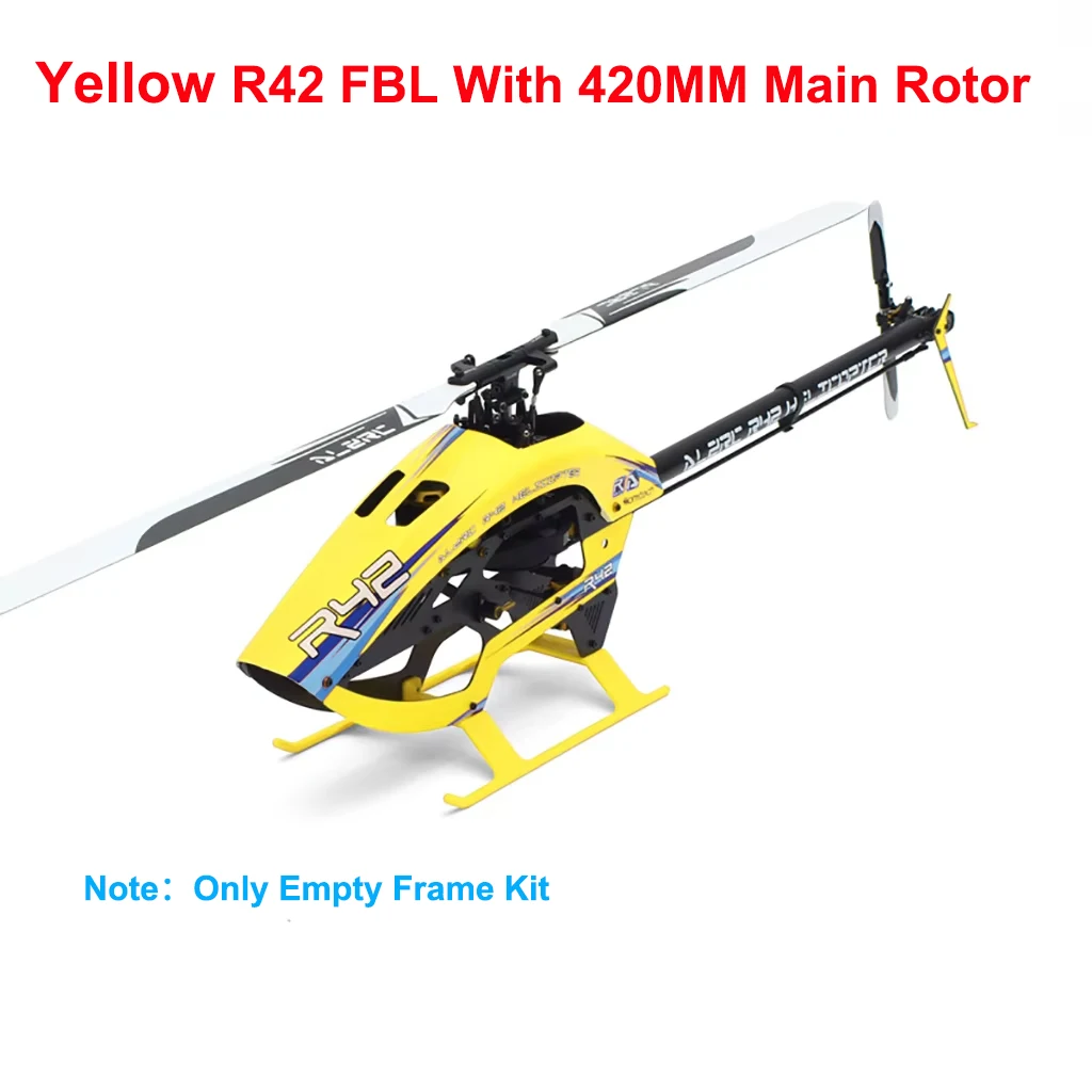 ALZRC-RC Devil 505 FAST R42 FBL KIT RC helicóptero 420MM cuchillas principales de fibra de carbono equipado sistema de Rotor FBL CNC Servo de Metal completo