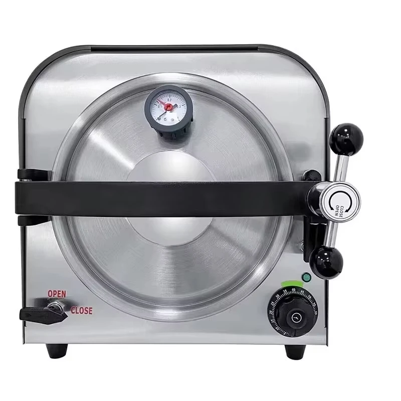 Dental Autoclave Vertical Sterilizer 18L Portable Sterilizing Tool Manicure Tool Dry Heat Sterilizer  SS