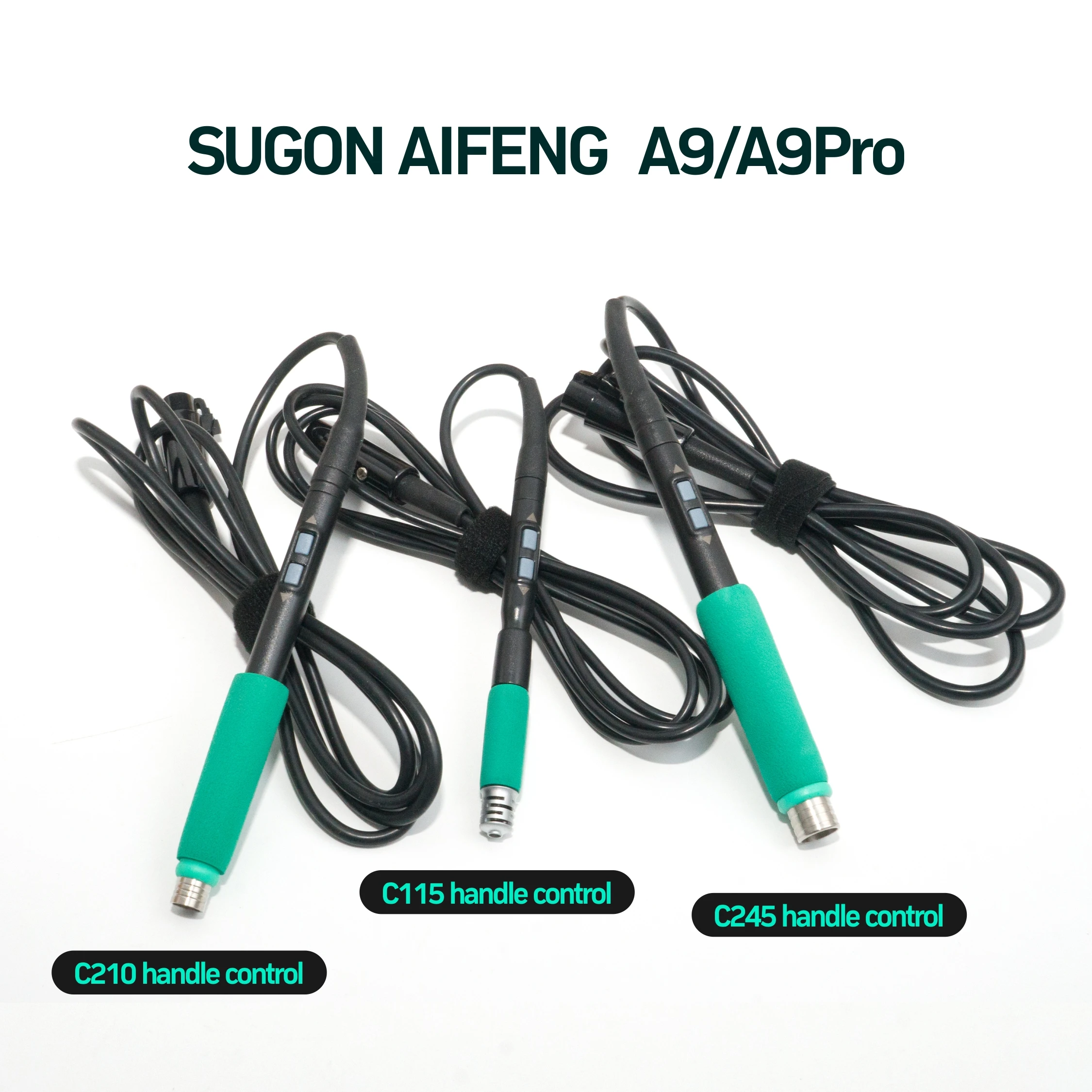 cabo de estacao de solda c115 c210 c245 substituicao de pontas de solda ferramentas de solda compativel para jbc sugon aifen a9 a9 pro t21 01