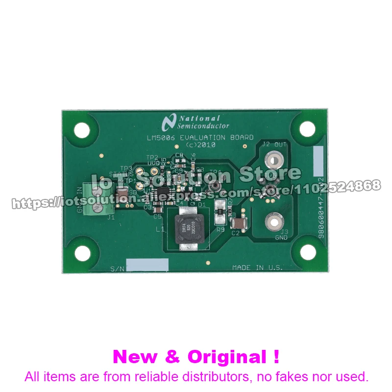 LM5006EVAL/NOPB — Evaluation Board for the LM5006 Wide Vin Constant On-time Buck Switching Regulator