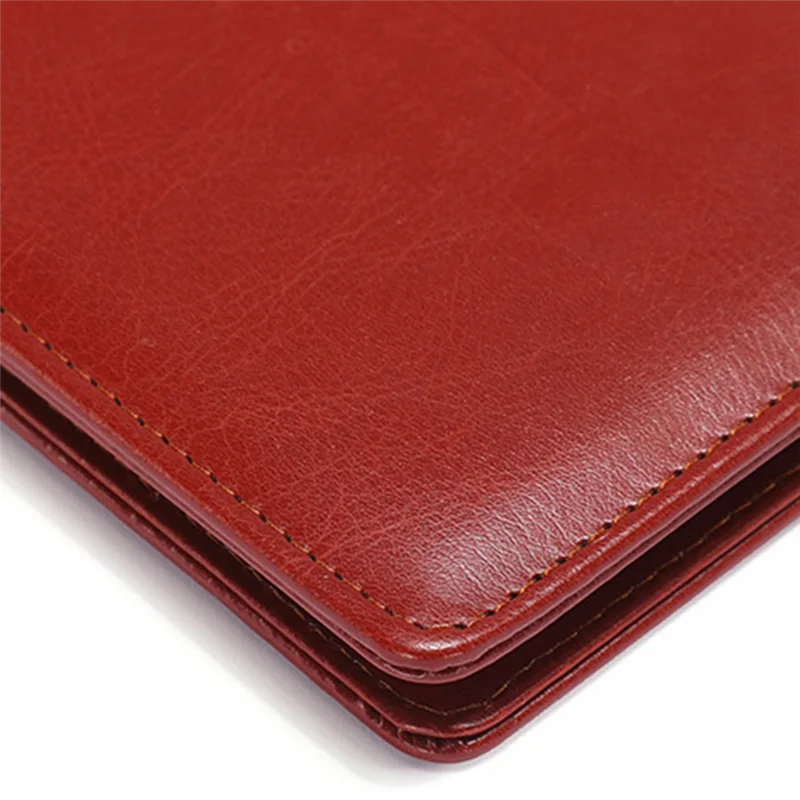 GW-A4 Conference Folder Multifunctional Business Folder Leather Contract File Folders Filing Office Folder Chool Folder