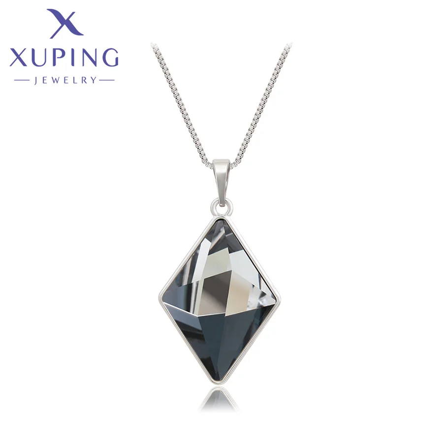 

Xuping Jewelry Fashion Luxury Style Crystal Pendant Necklace for Women 810629579