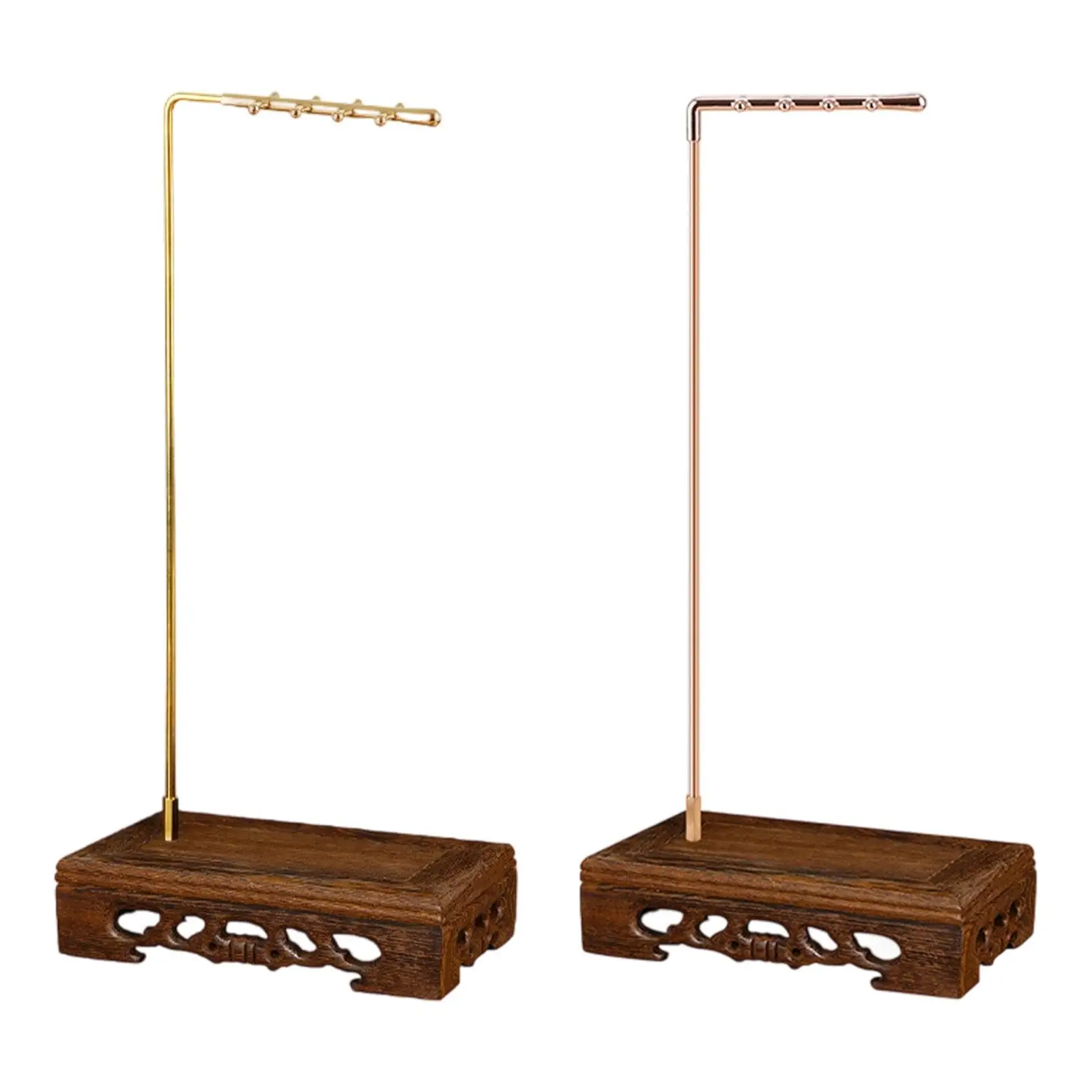 Calligraphy Pen Holder Stand Hanging Organizer Rack Chinese Writing Brush Hanger for School Apartment Office Home Birthday Gift