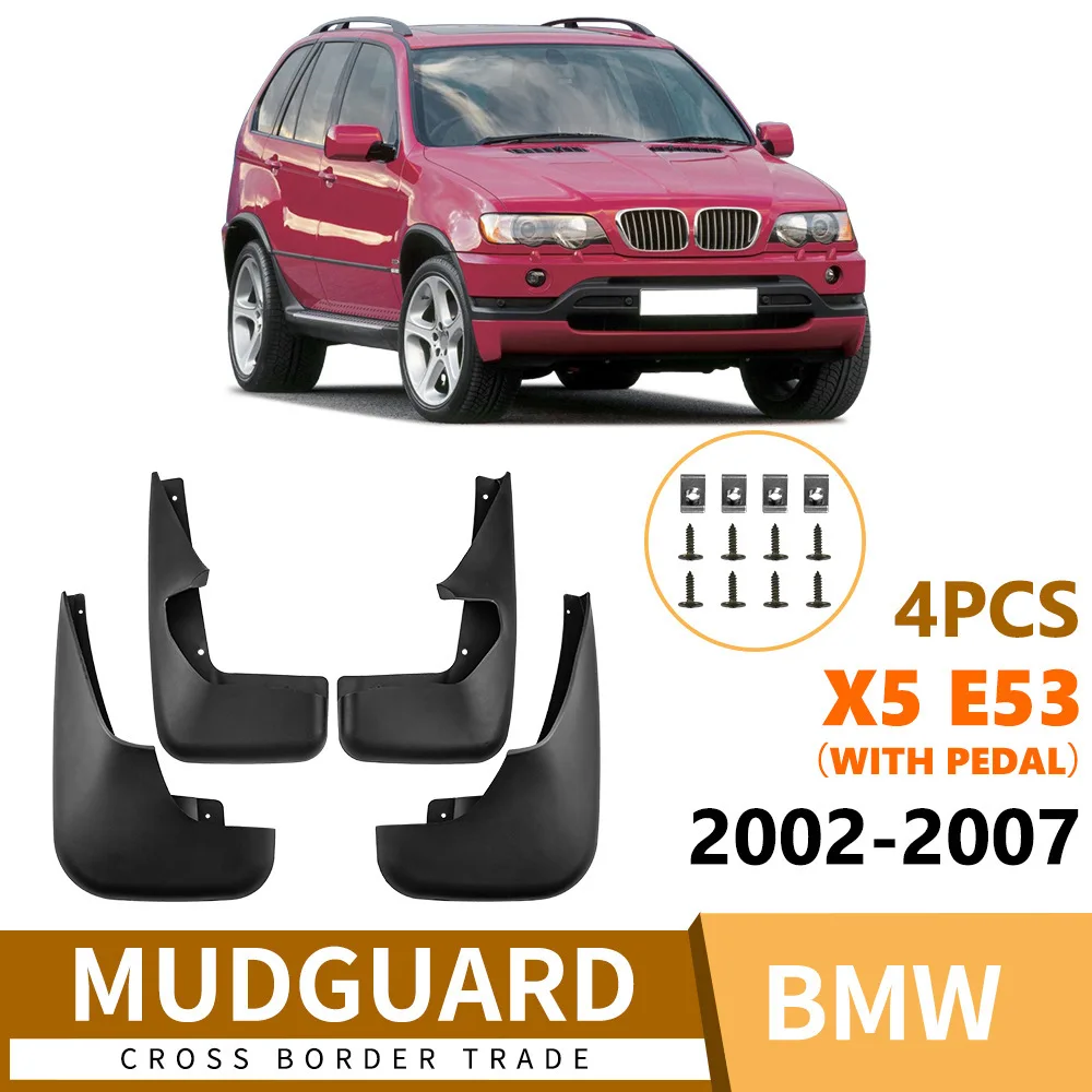 

Suitable for BMW X5 2002-2007 with pedals, fenders, tiles, front and rear tires, auto parts modification