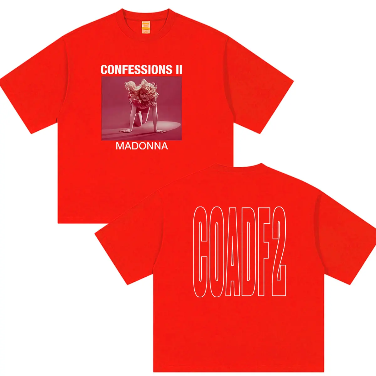 Madonna Confessions II Tour 2026 Graphic T Shirts Men Women