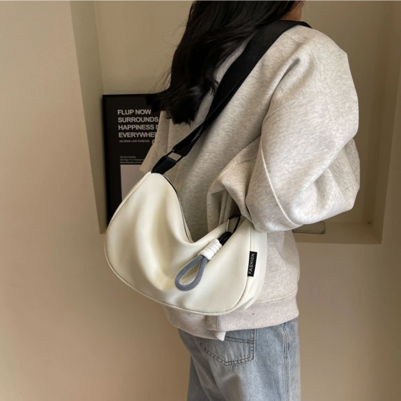 large capacity Crossbody Bag for women\'s niche new versatile underarm Hobos bag casual sports style single shoulder Hobo Bags