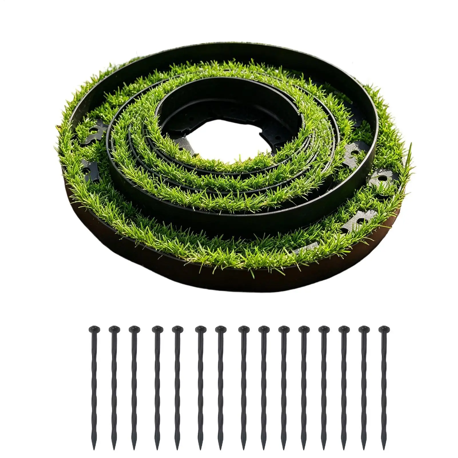 

Garden Border 5-Meter Easy Flexible Portable Strip Flower Bed Edging Borders For Flower Bed Plant Border Path Gravel Lawn Yard