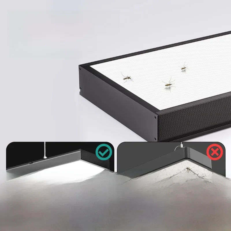 Hot Selling Full Spectrum Anti-Blue Light Linear Light, Seamless Splicing LED Light for Office Classroom Shop Commercial Lightin