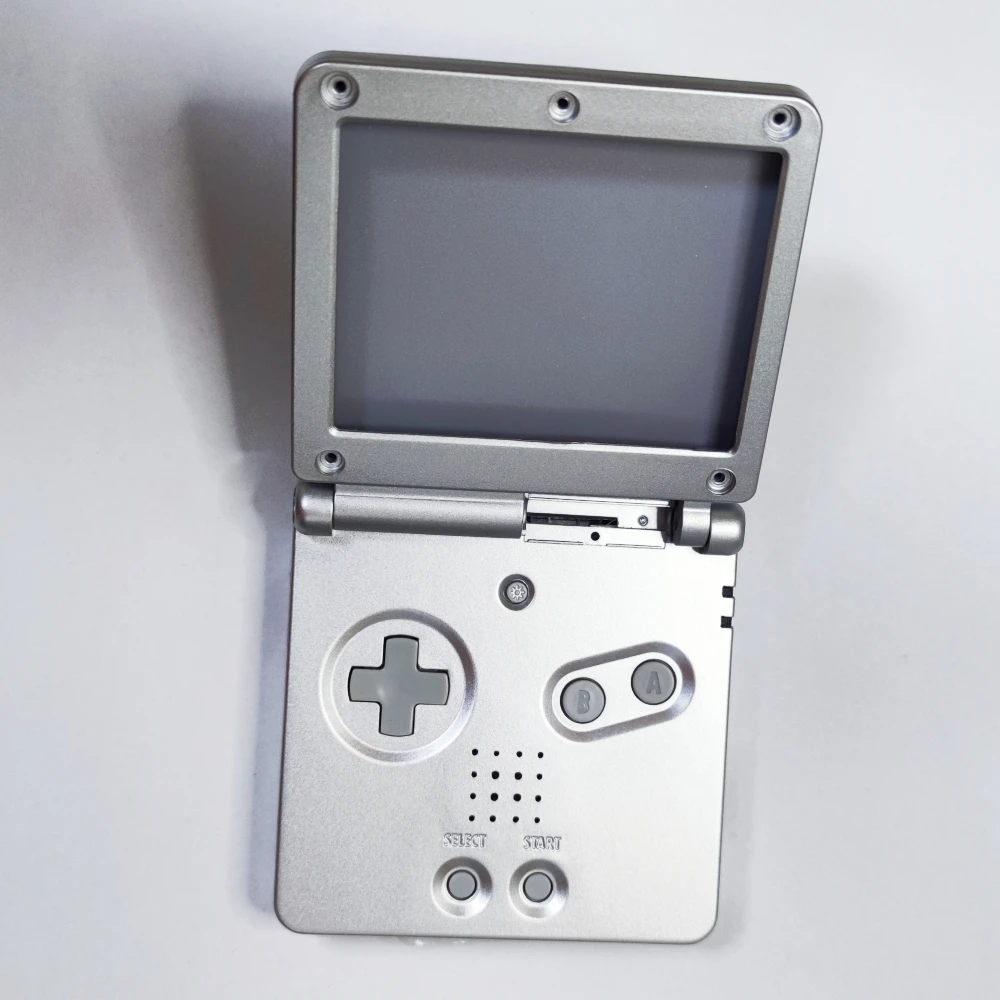 GBASP شل الإسكان لاستبدال GBA SP ، حافظة مع أزرار ، عدسة شاشة لوحة الاسم ، ملصقا مفك البراغي ، DIY بها بنفسك إصلاح