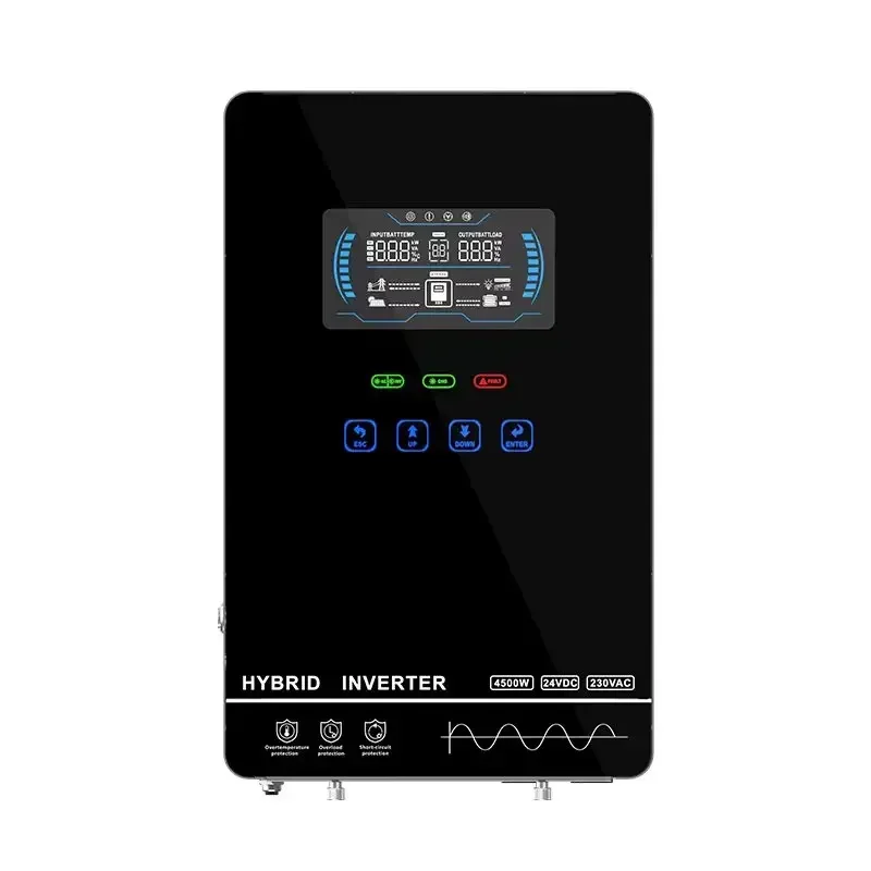 Hybrid Solar Inverter LCD remote control 4.5kw