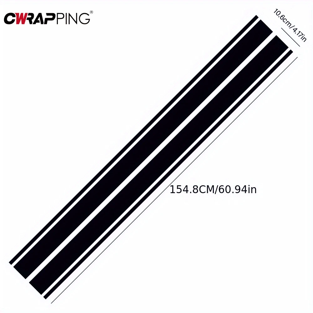 Motorcycle Sticker Car Hood Engine Rally Line Sticker Waterproof Auto Hood Cover Decoration Decal Tuning Motorcycle Accessories