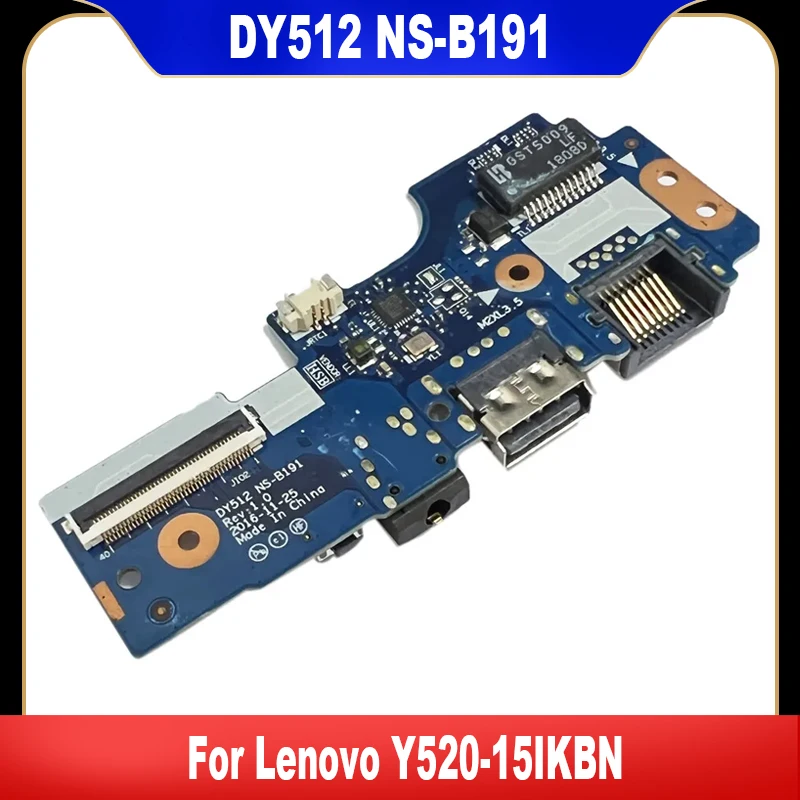 DY512 NS-B191 Original For Lenovo Y520 Y520-15IKBN USB Audio IO Board Cable NBX0001JW00 100% Tested