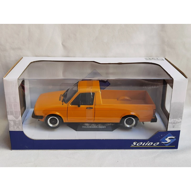 Solido 1:18 Scale CADDY MK1 1982 Pickup Simulation Alloy Car Model Diecast Toy Collectible Ornaments