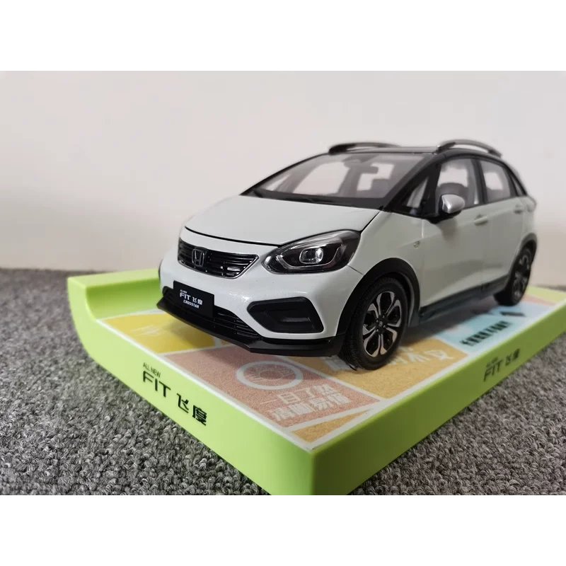 

Diecast 1:18 Scale Original Guangqi HONDA 4th Generation HONDA FIT 2021 New Alloy Car Model Collectible Toy Gift Souvenir