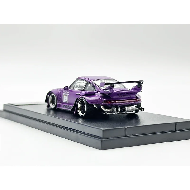 1:64 SW RWB 993 Rotana Race Track Diecast Diorama Car Model Collection Street Warrior