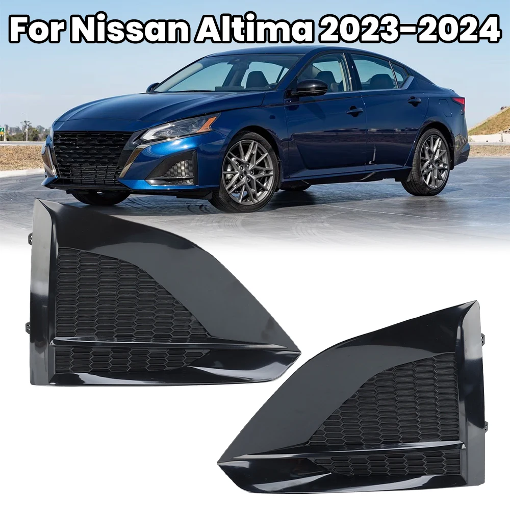 

Накладка на противотуманную фару, рамка для Nissan Altima 2023-2024, передний бампер, противотуманная фара, сотовая декоративная крышка, аксессуары 62257-9HF0B