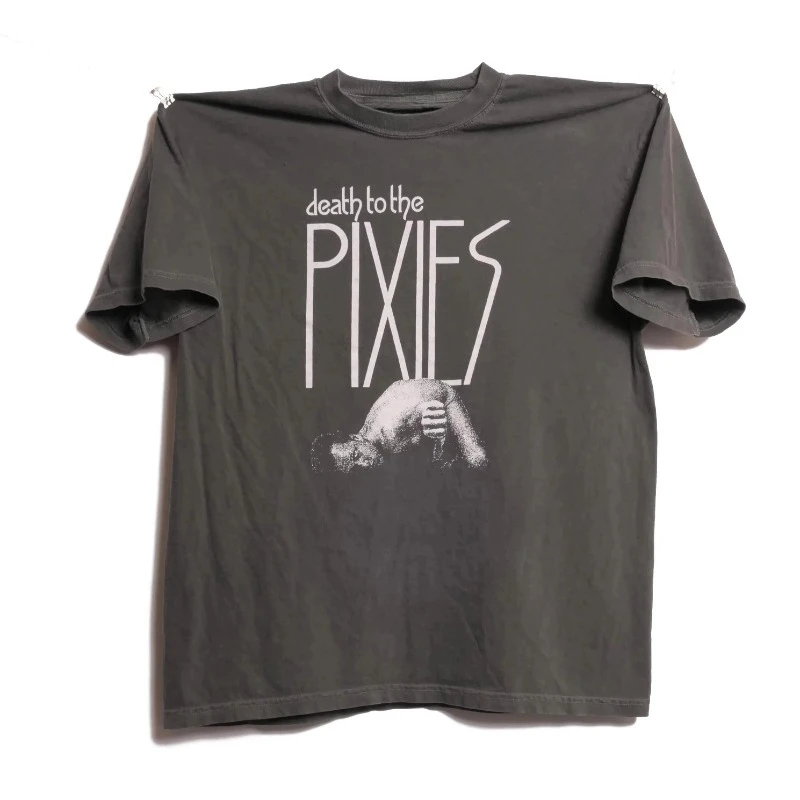 Pixies Death To The Pixies Album Surfers Rosa Bossanova Doolittle Men's T-shirt Rock Punk Alternative Noise Grunge Band T-shirt