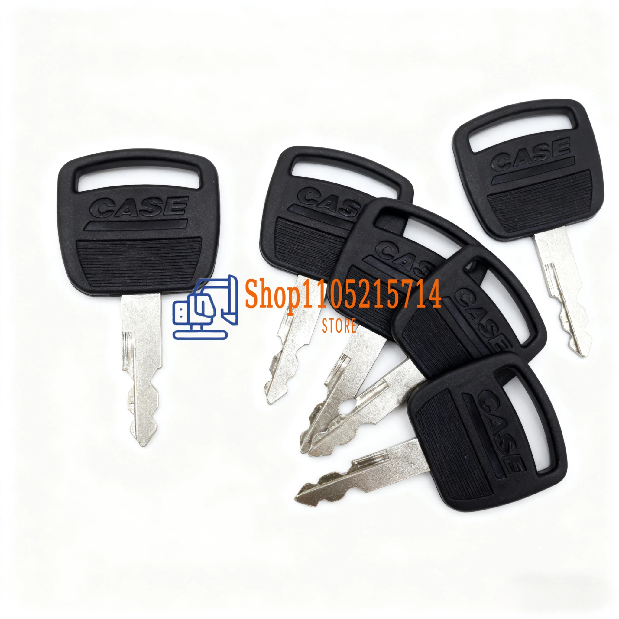 2/5/10 PCS Case S450 Key Ignition Key for Case Heavy Equipment Linkbelt Excavator 210 220 240 300 360 470