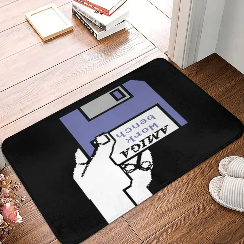 Amiga 500 Novelty Doormat Entrance Kitchen Door Floor Mats Commodore C64 Game Atari Workbench Cult Bedroom Rug Carpet Footpad