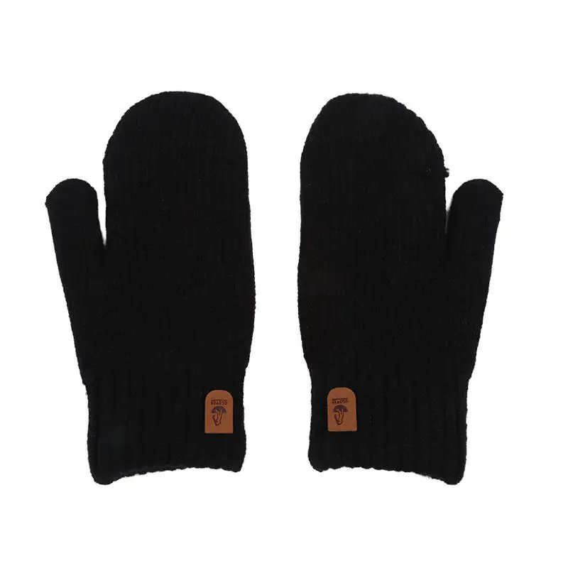 Winter Gloves Unisex Full Finger Writting Office Cycling Knitted Gloves Students Warm Thick Elastic Driving Gloves NEW