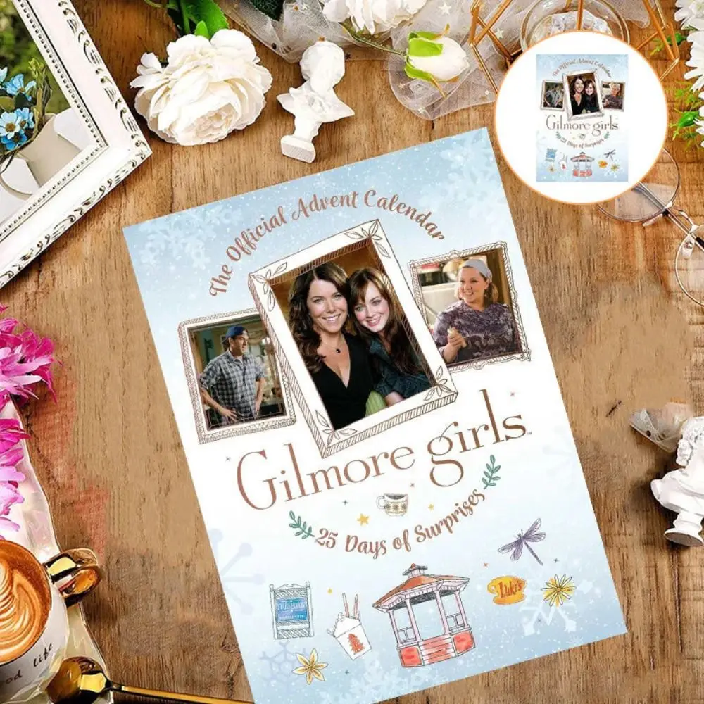 Christmas Calendar Gilmore Girls Advent Calendar Decoration Props Festival Decoration Advent Calendar Set with 25 Gifts