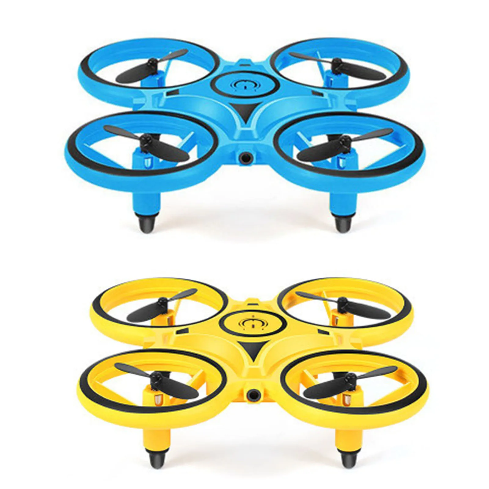 โดรนควบคุมด้วยท่าทาง ควอดคอปเตอร์บังคับวิทยุ โดรนบินไฟฟ้าอัจฉริยะ พร้อมไฟ LED ของเล่นกลางแจ้งสำหรับเด็กชาย เด็กหญิง ของขวัญ